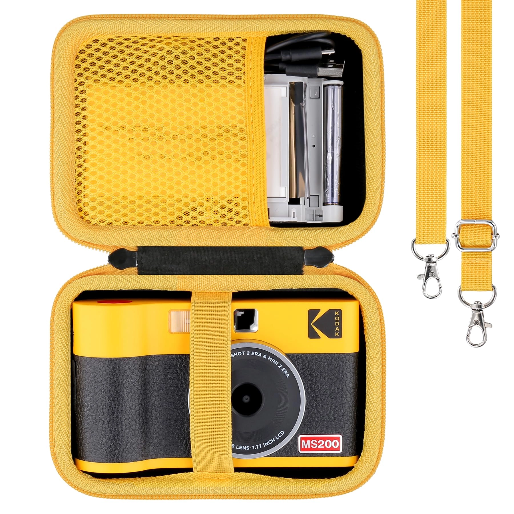 khanka Hard Travel Case Replacement - KODAK Mini Shot 2 ERA/KODAK Mini 2 ERA/Mini Shot 2 ERA Retro 4PASS 2-in-1 Instant Camera and Photo Printer Hard