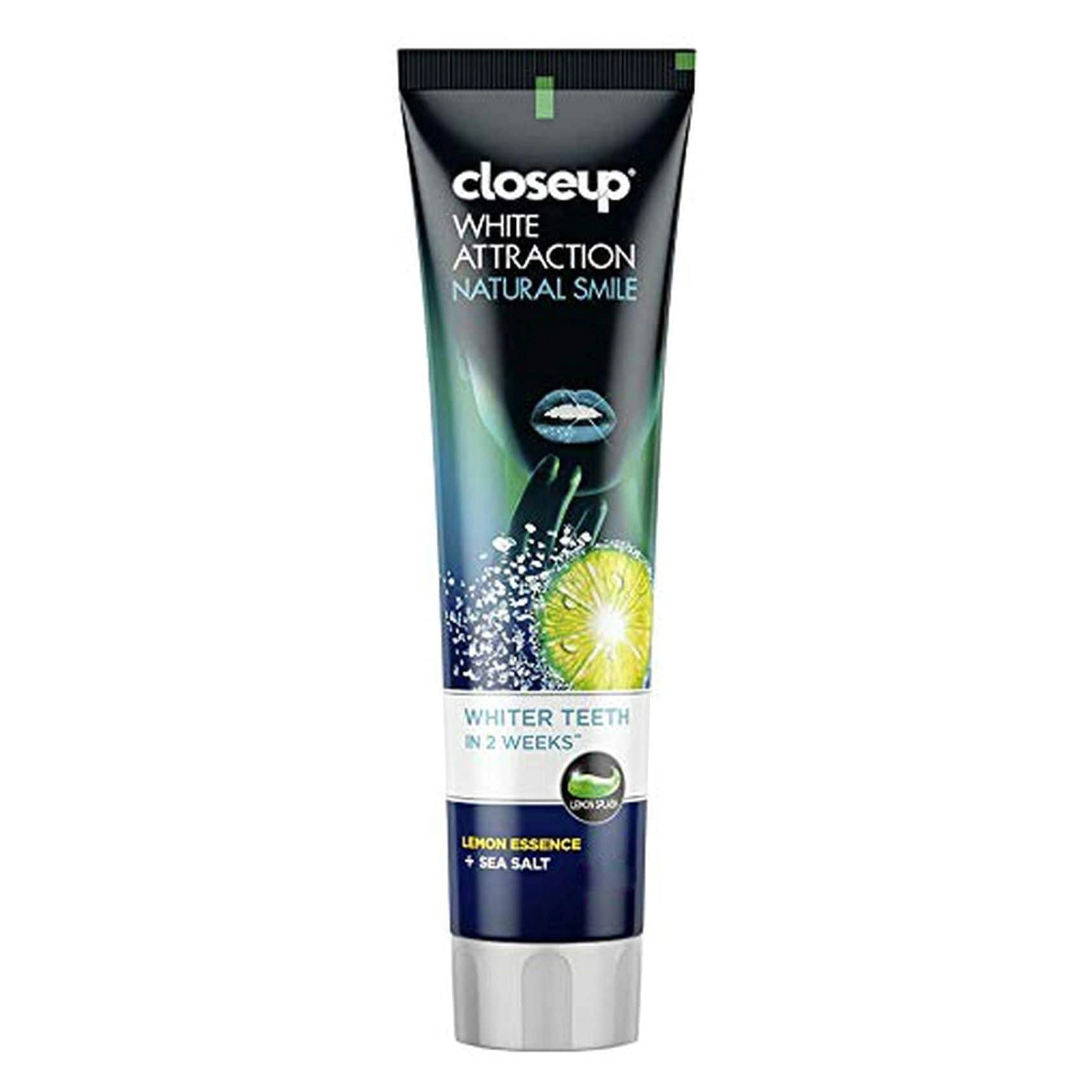 White Attraction Lemon Essence + Sea Salt Toothpaste 75 ml