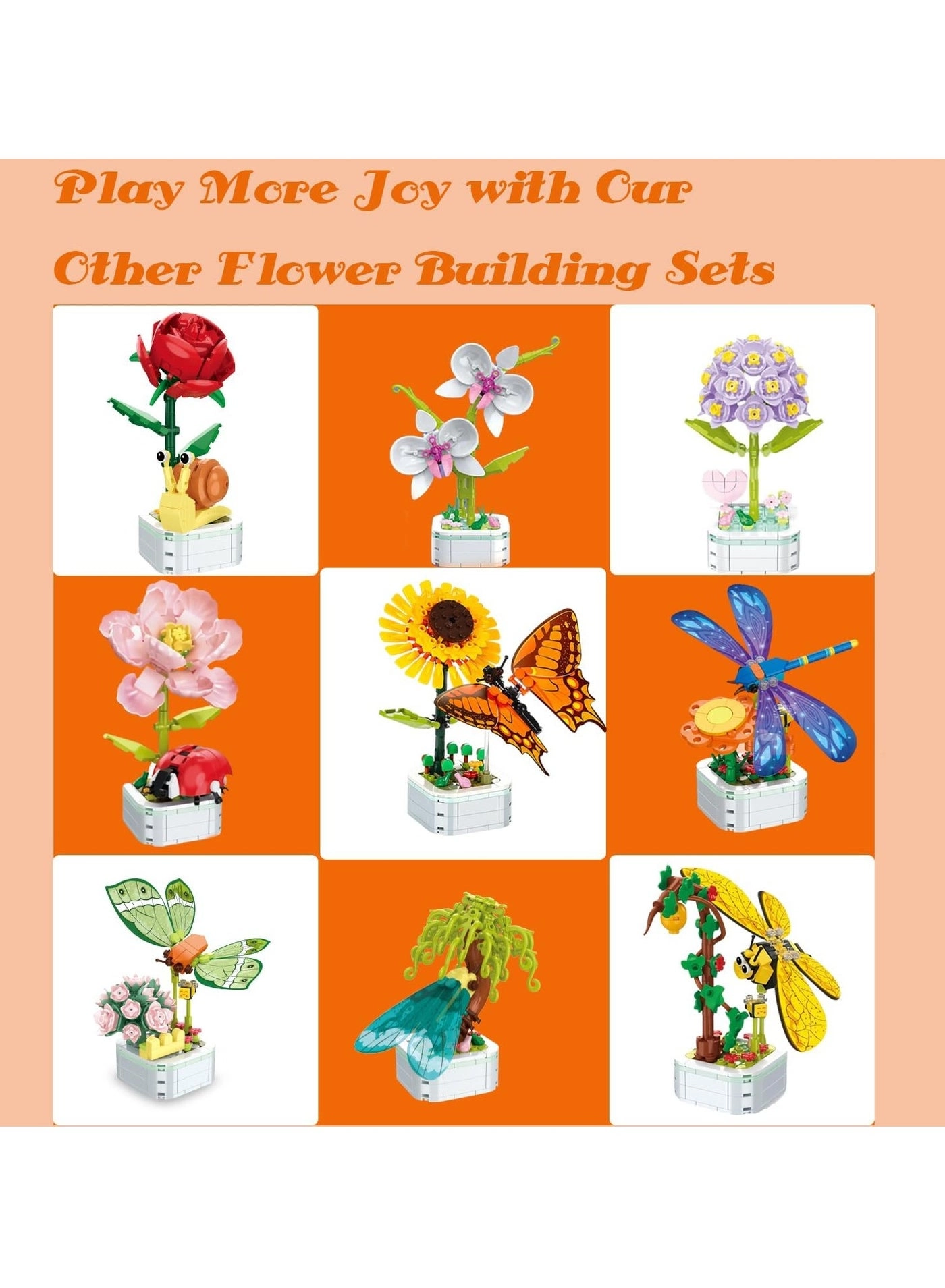 Dragonfly potted plants - Dragonfly 214pcs