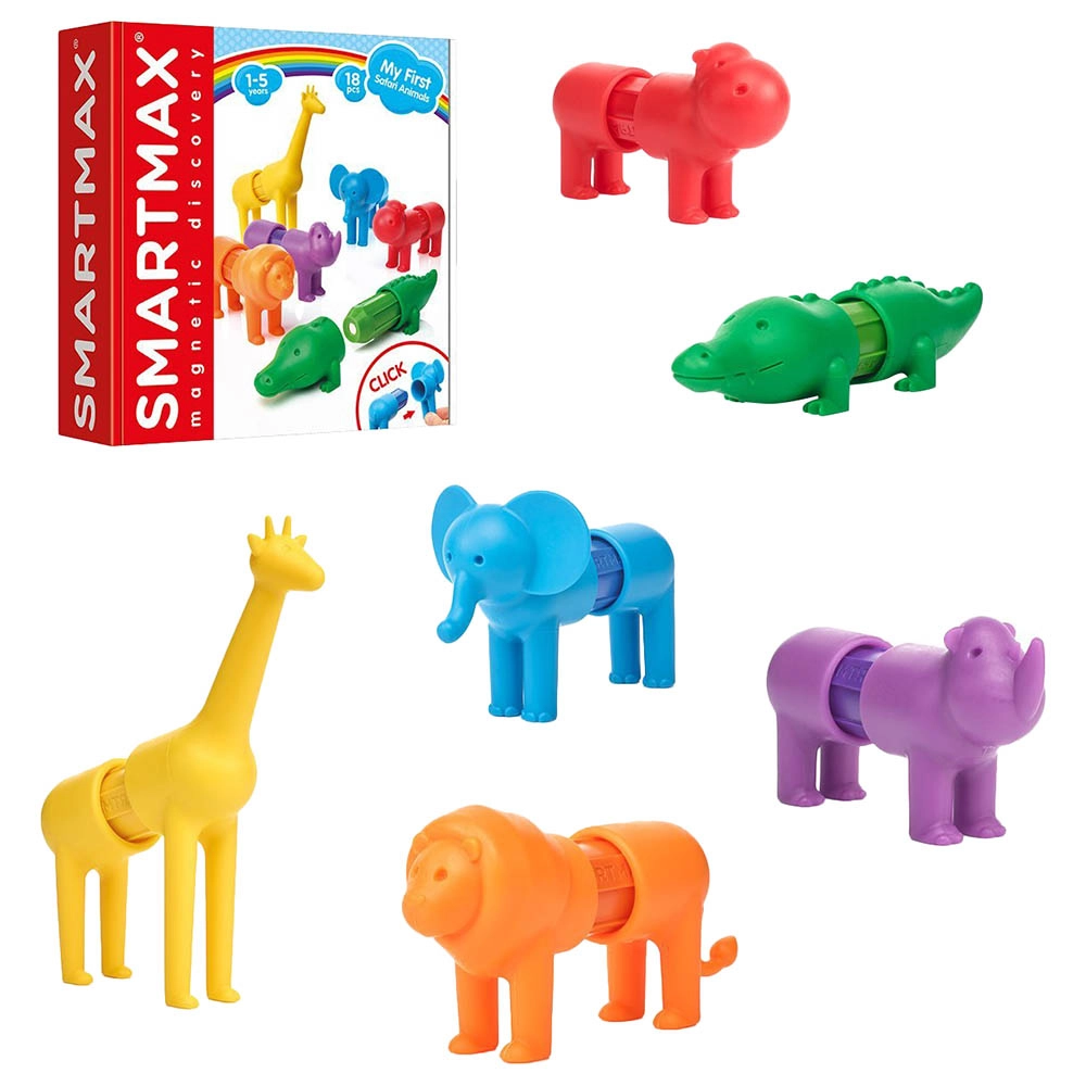 My 1st Safari Animal - 12 months & above 18 pieces