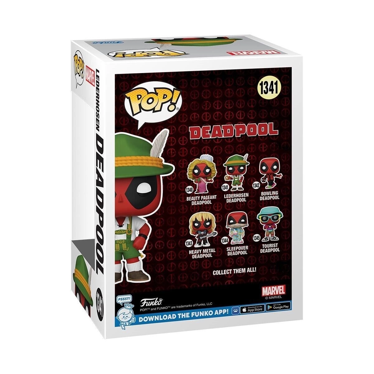 Deadpool - Marvel - Pop Vinyl Lederhosen
