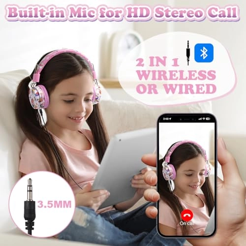 Kids Bluetooth Headphones Wireless Headphone