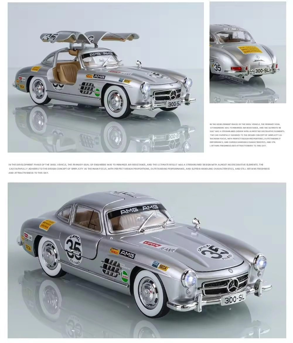 Marcedees Benz 300SL - 1:24 1 Count