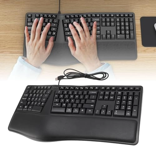 Ergonomic Wired Keyboard - Wired