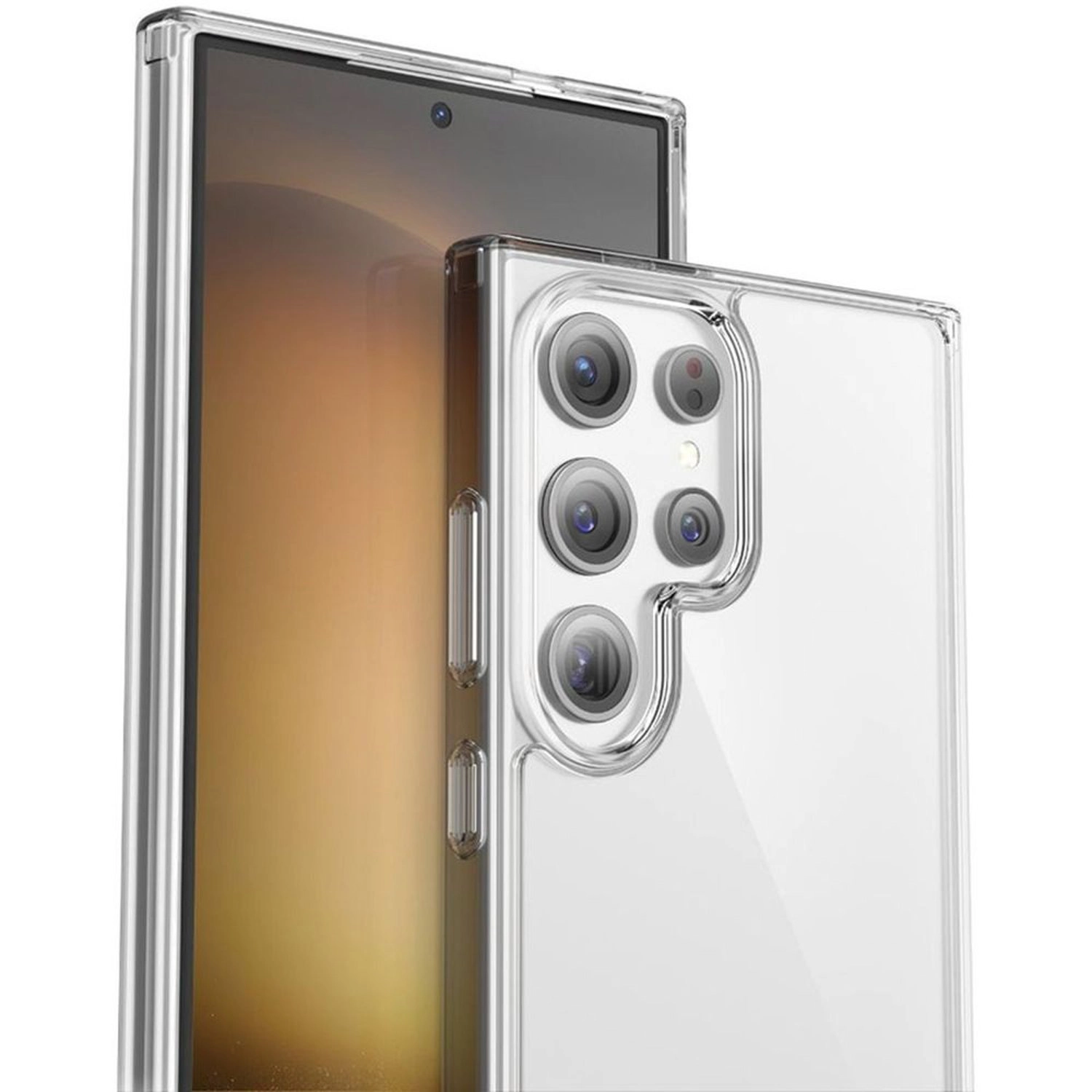 Crystal Clear Case for Samsung Galaxy S24 Ultra