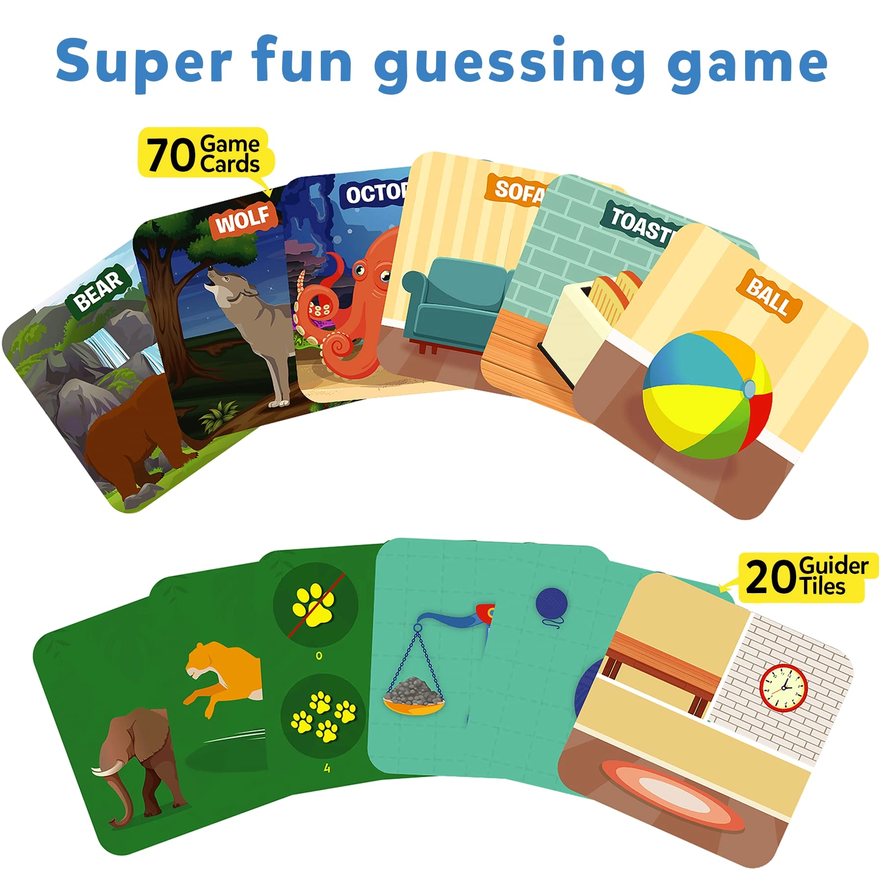 Guess in 10 Junior Animals & Inside My House - 3-6