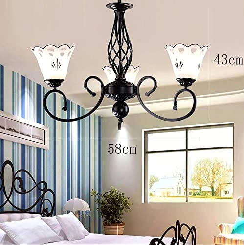 E27 American Style Chandelier - Copper 6