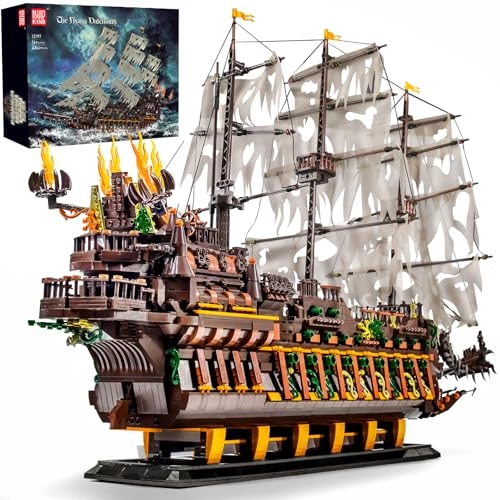 mould king Pirate Ship - Flying Dutchman
