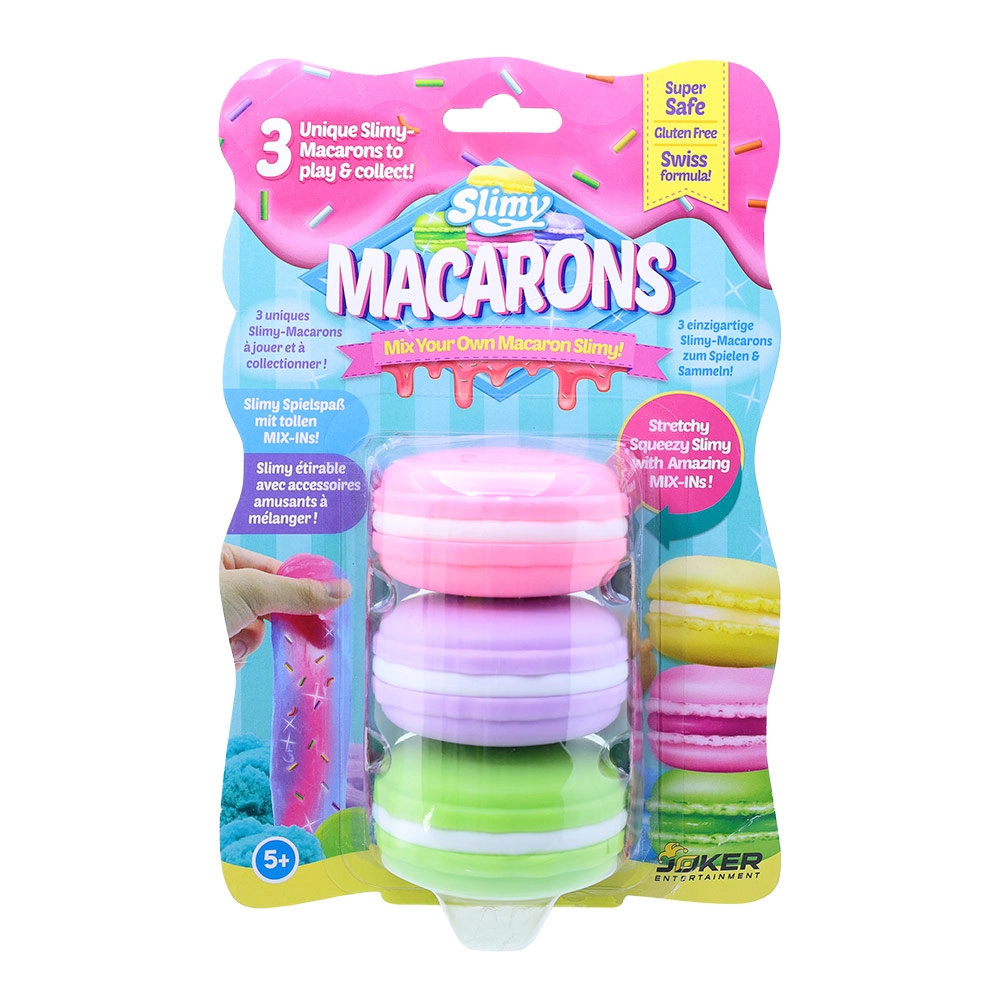 Slimy Mix Your Own Macaron Set - 5+ years 3 pcs
