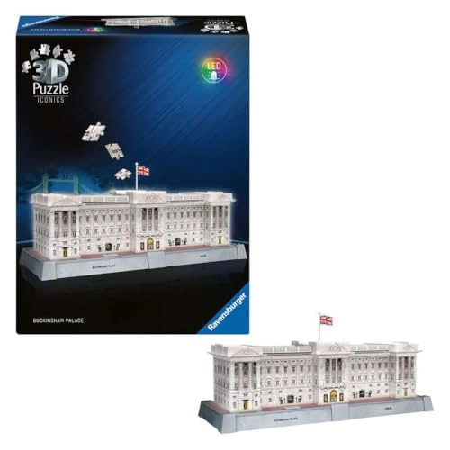 Buckingham Palace 3D Puzzle (4005555080312) - 216 pcs, LED