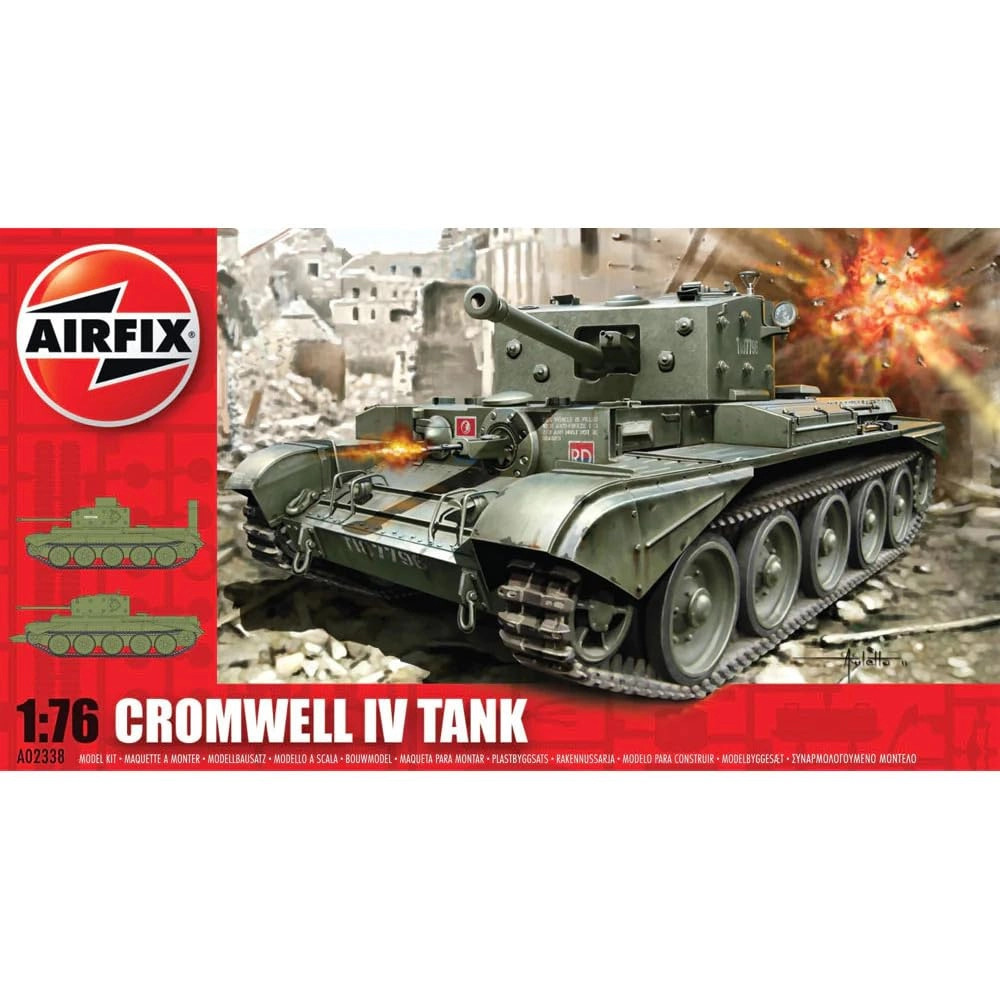 Airfix Cromwell Cruiser Model Kit (A02338) - 1:76