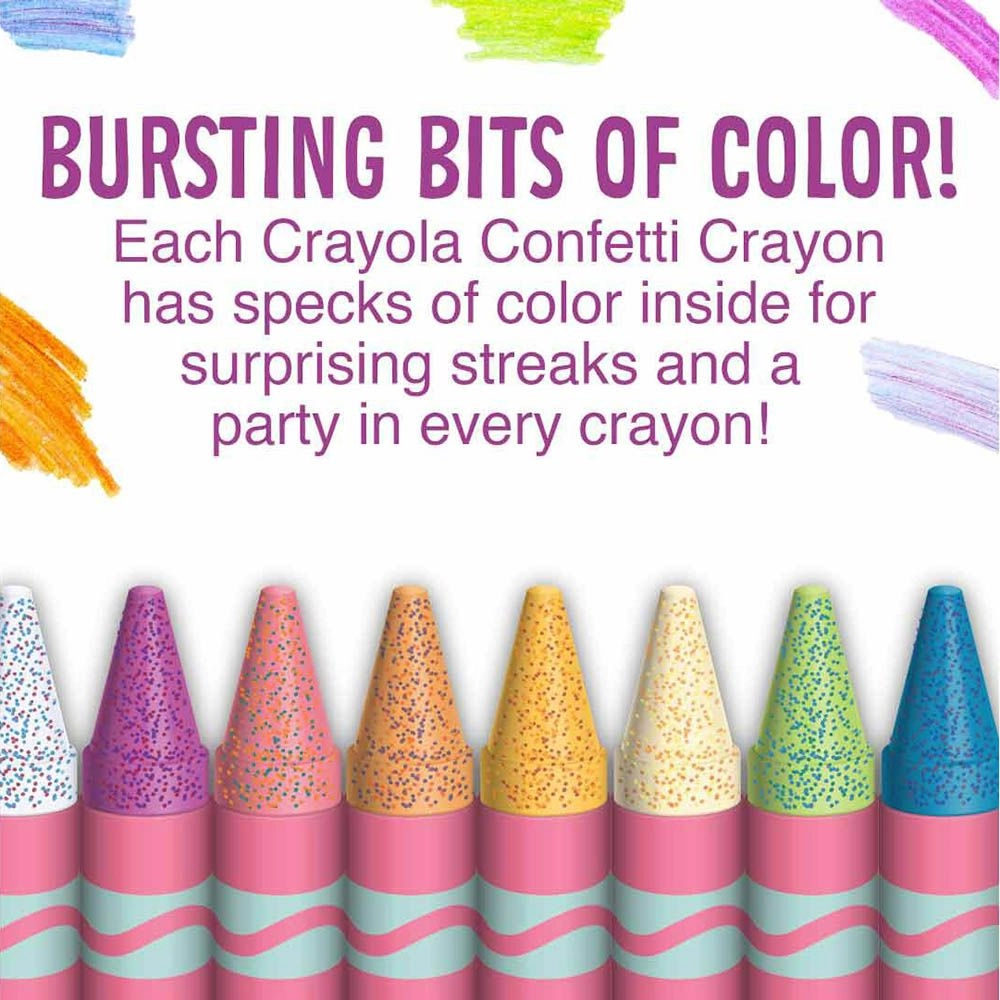 Confetti Crayons - 24 piece(s)