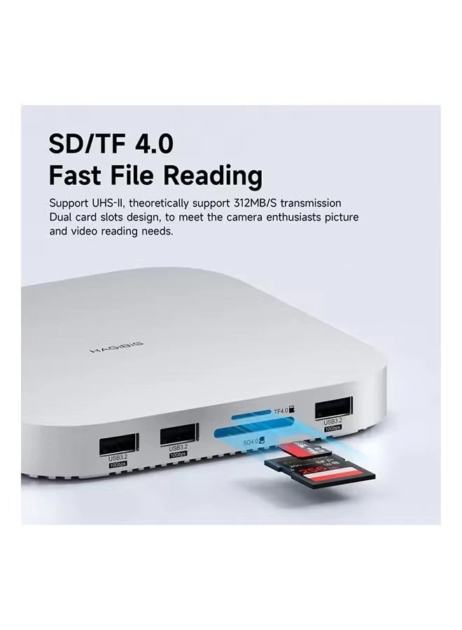 USB C Hub - 40Gbps M.2 SSD Enclosure