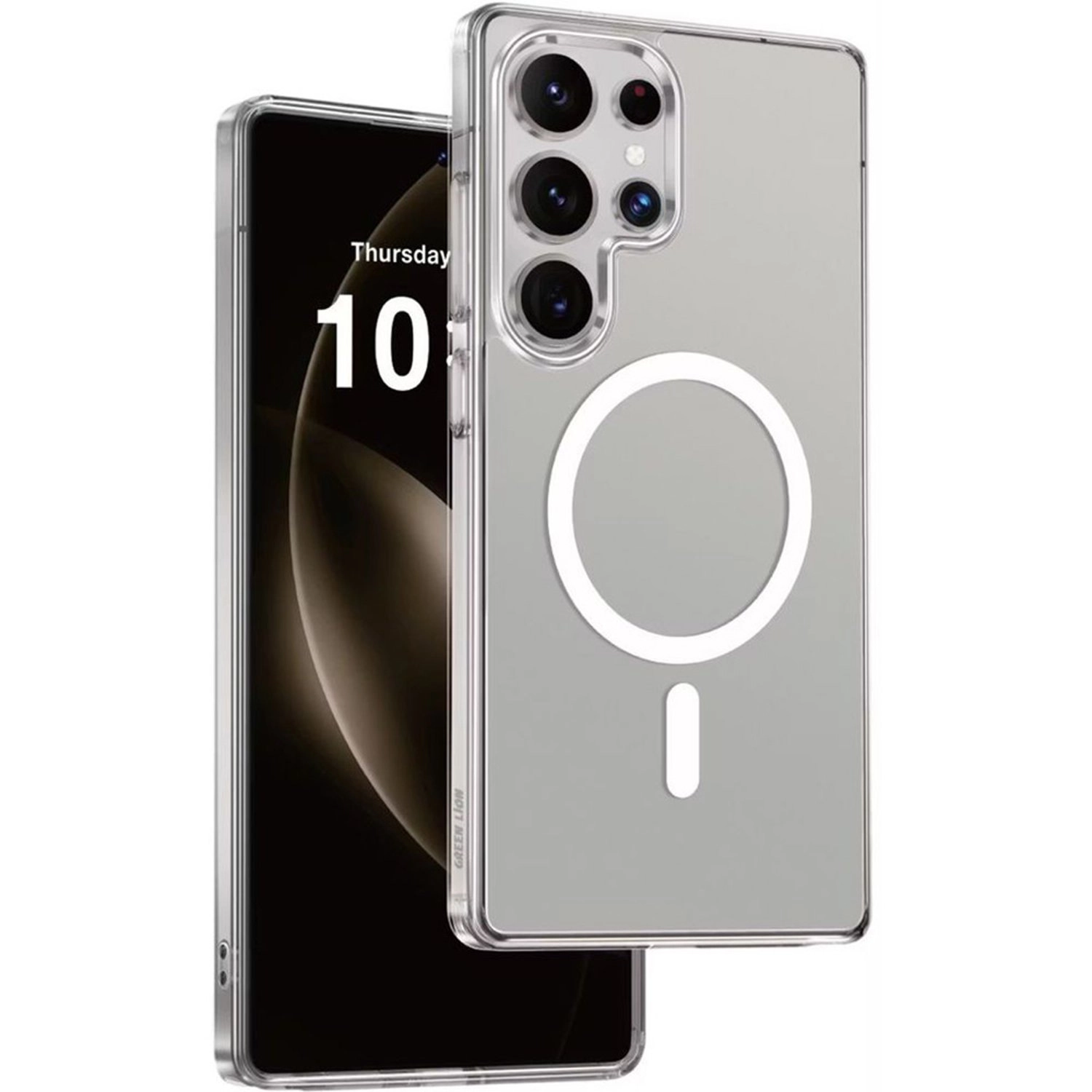 Crystal Clear Case with MagSafe for Samsung Galaxy S25