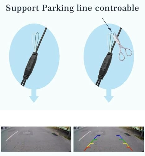 Rear View Reverse Camera - Wireless 1080x720P