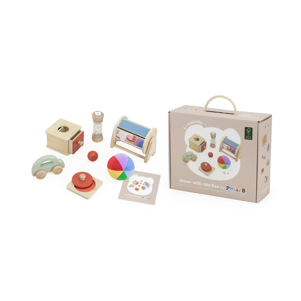 Grow With Me Box Little Explorers - 6 - 12 months 8 pieces
