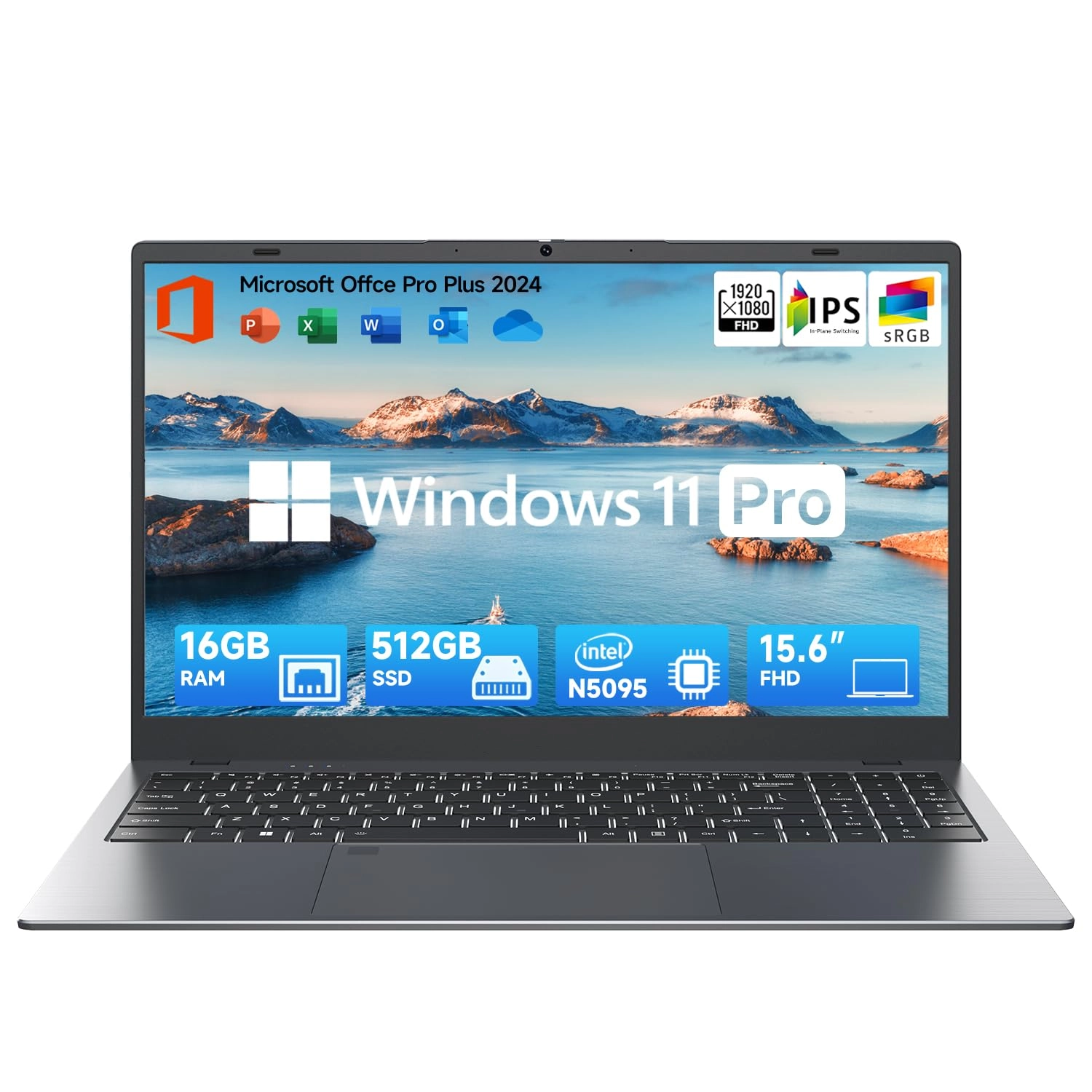 BLNC154-16-512 - 15.6'' N5095 16GB LPDDR4 512GB SSD