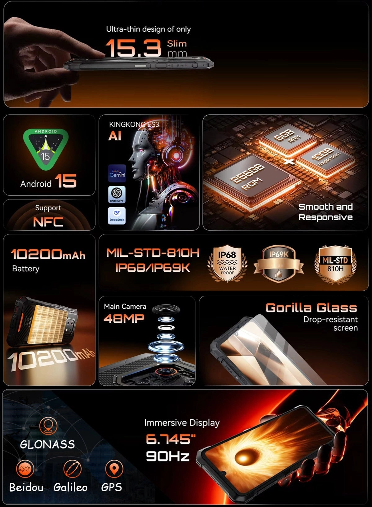 KingKong ES 3 - 16GB 256GB