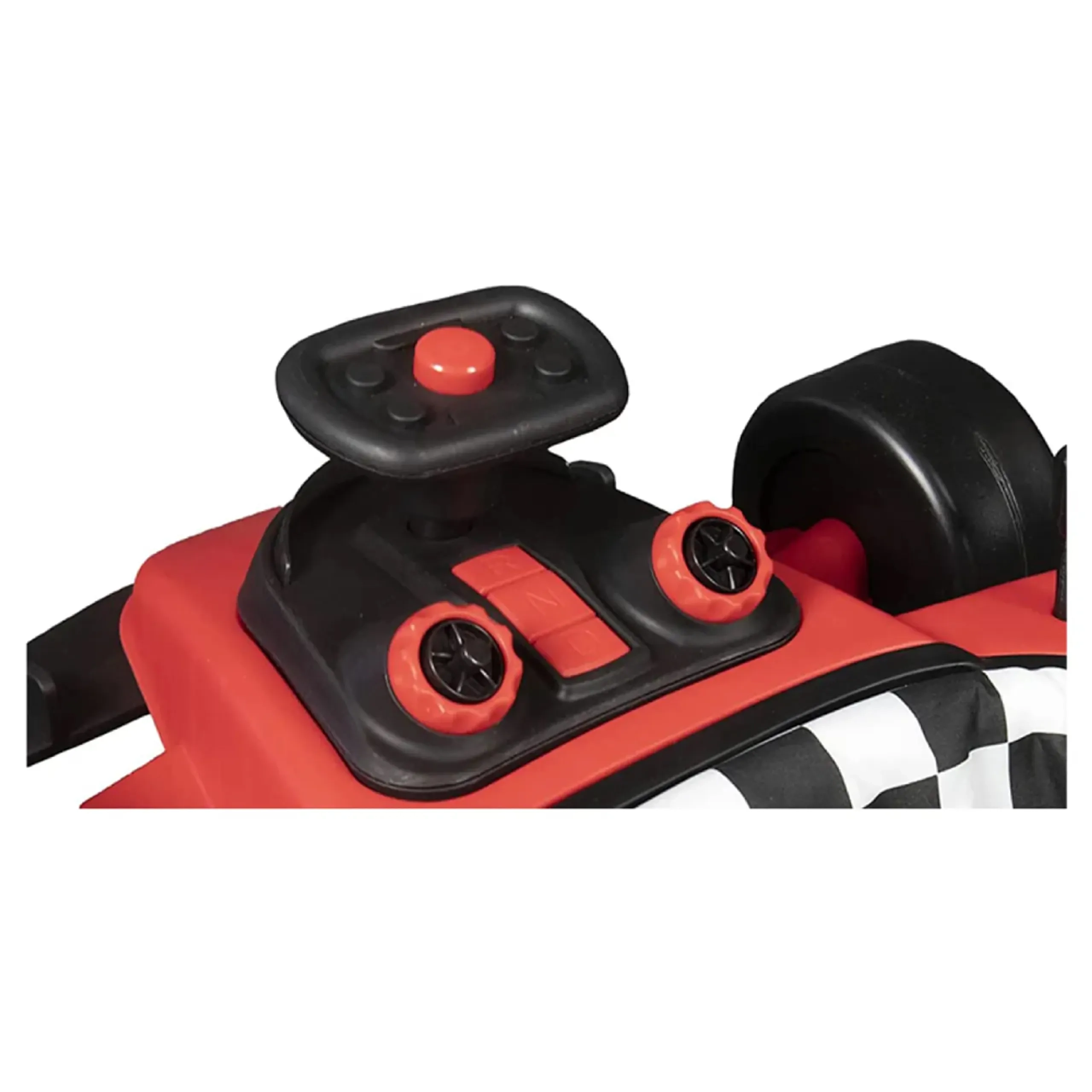 Ryan 4 In 1 Safety Baby Car Walker - Black Music and Lights