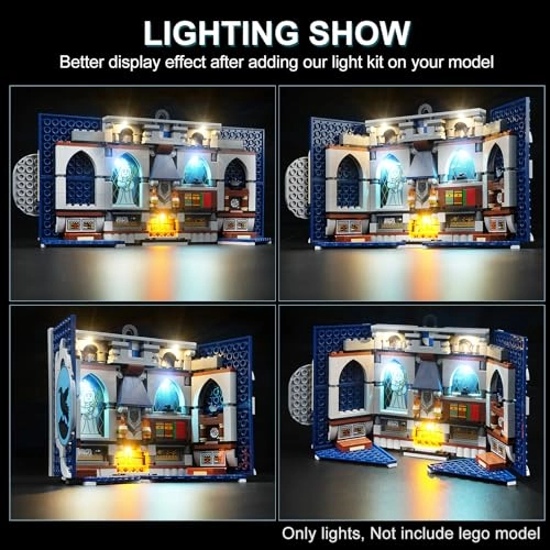 LED Light Kit for Lego 76411 - Lighting Only Blue