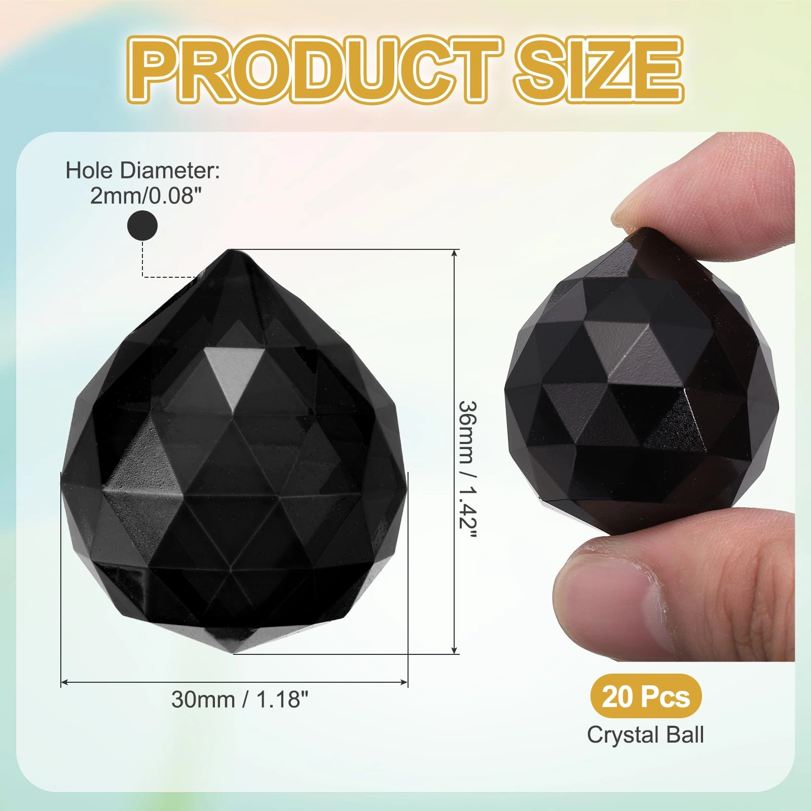 Crystal Ball Prism - K9 Crystal