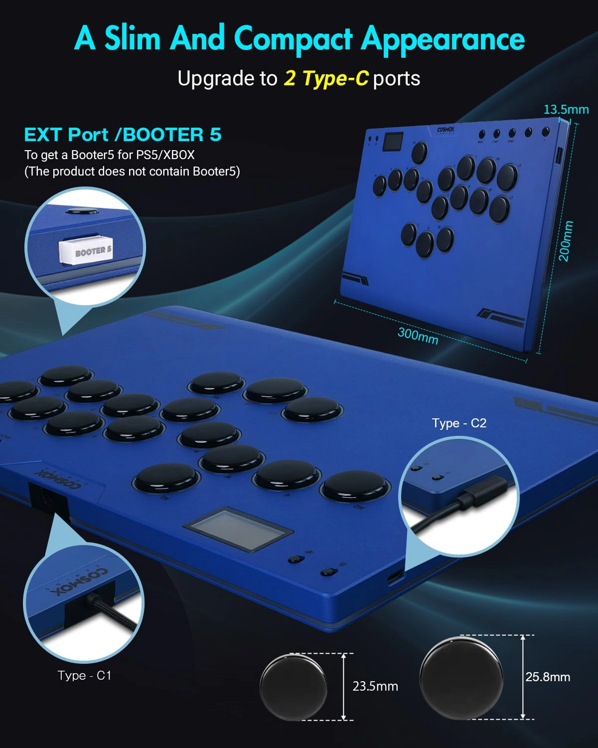 Haute42 M - M Ultra Gen2 Blue PC Ps3 Ps4 Switch Steam