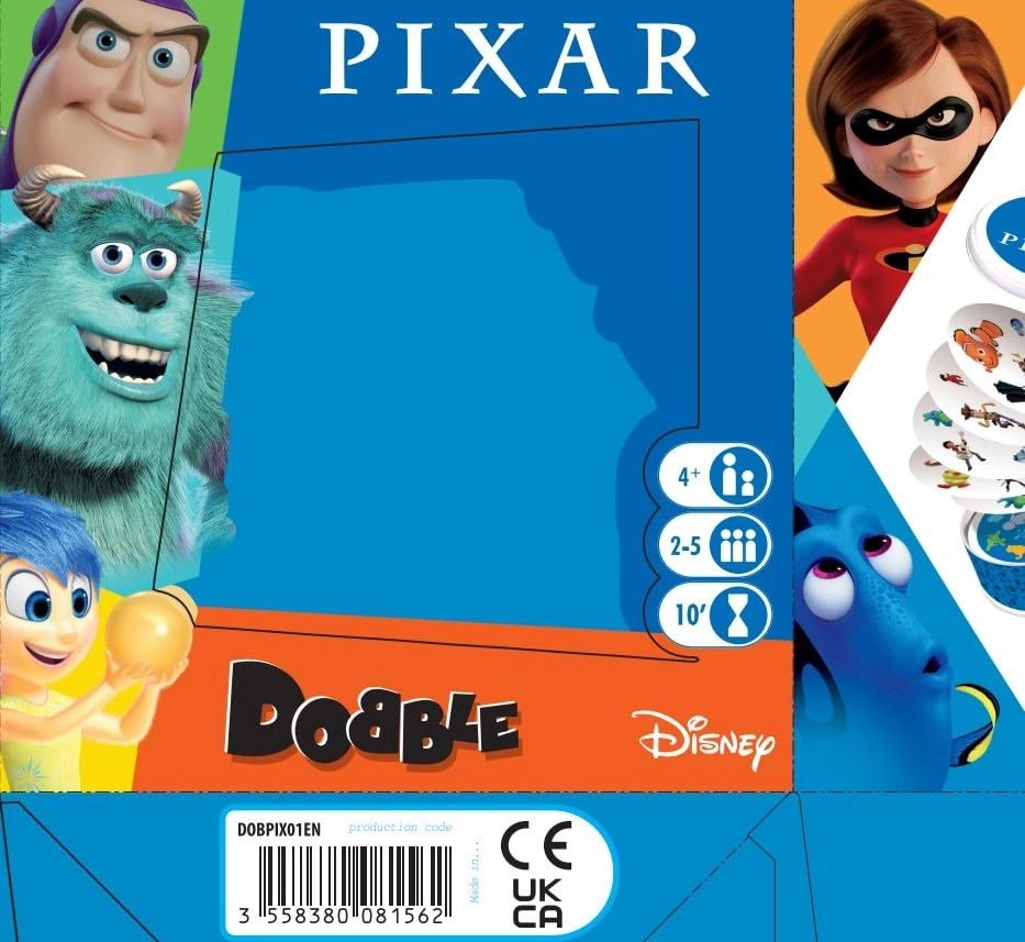 Dobble - English Version Ages 4+ 32 pieces