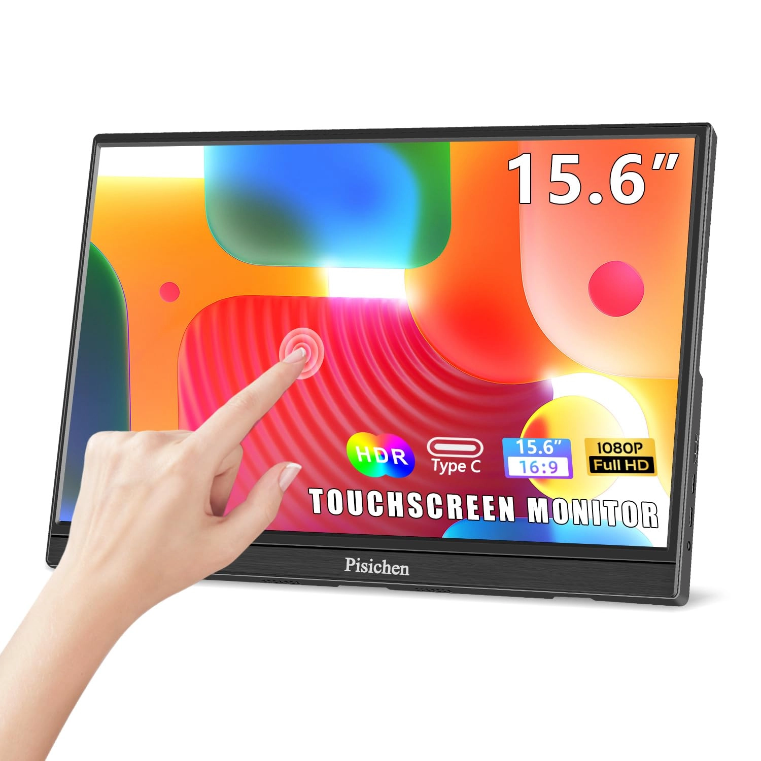 Pisichen Touchscreen Monitor - 1920x1080 15.6 Inch