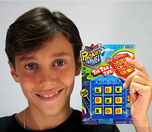Portable Tic Tac Toe - 1 Pack Mini Travel