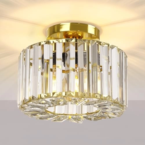 Crystal Ceiling Light