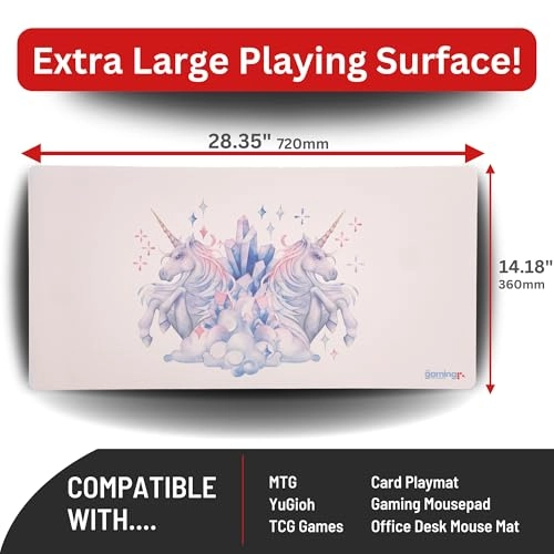MTG Playmat Polyester Gaming Mouse Pad - 72x36 cm