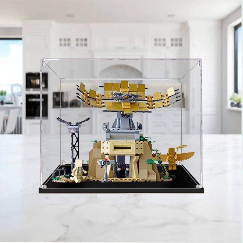 Clear Acrylic Display Case - Wonder Woman vs The Cheetah LegoSuperHeroes