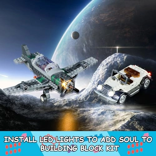 LED Light Kit (77012) - Fighter Plane Chase Set Battery Operated