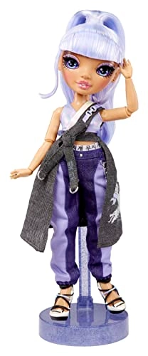 Tessa Park Posable Fashion Doll - Rainbow Vision Royal Three 2 Designer Outfits