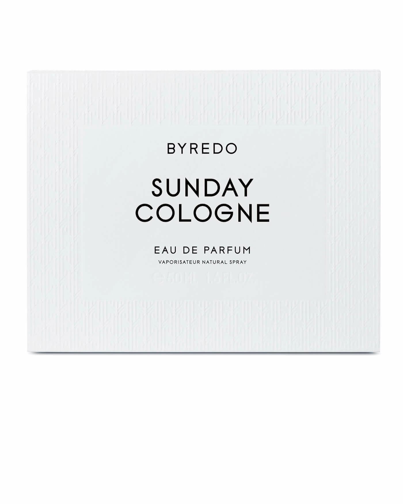 Sunday Cologne Eau de Parfum 100ml