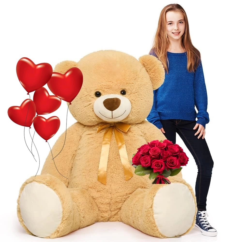 tezituor Teddy Bear - 40 in Light Brown