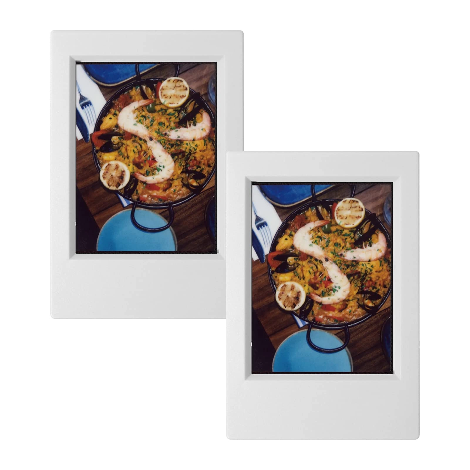 Stand Tabletop Picture Frame - for Fujifilm Instax Mini 2xBlack