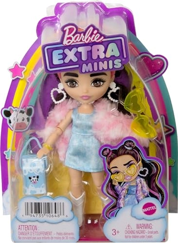 Barbie Extra Minis - 5.5-inch Brunette Hair Ages 3+