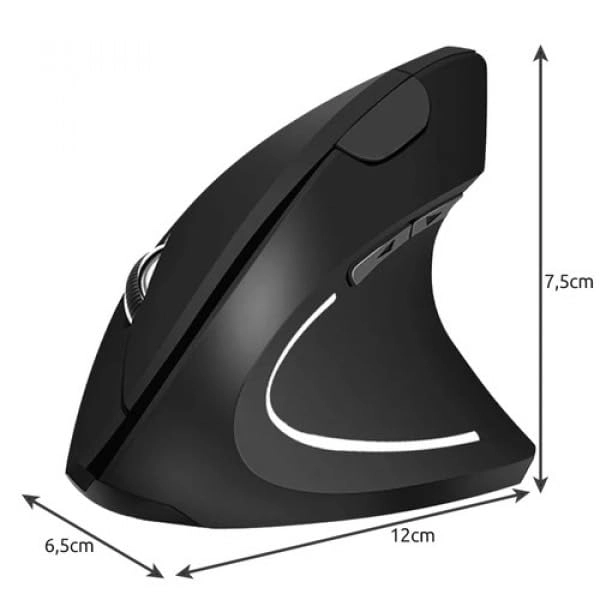 Vertical Ergonomic Mouse - Bluetooth