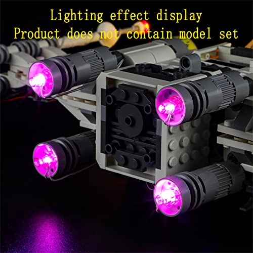 LED Lighting Kit for Star Wars Luke Skywalker's X-Wing Fighter 75301 - Plastic 4.5-5V