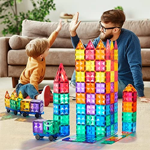 Magnetic Tiles - 60 pcs