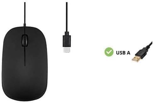 PERIMICE-201C Wired Optical Mouse - USB