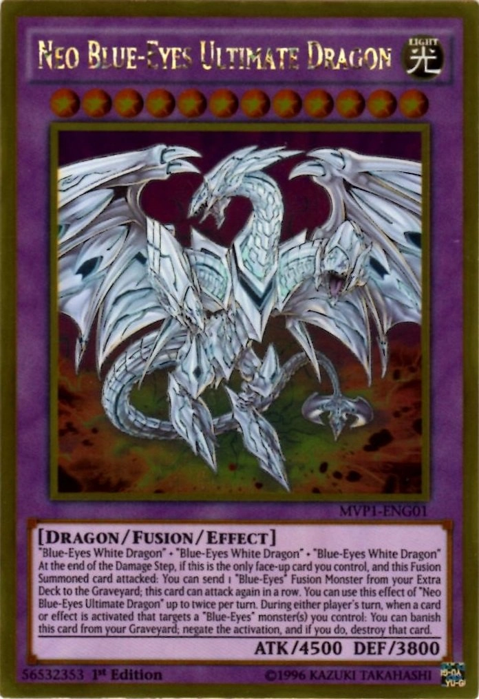 Neo Blue-Eyes Ultimate Dragon MVP1-ENG01 - English