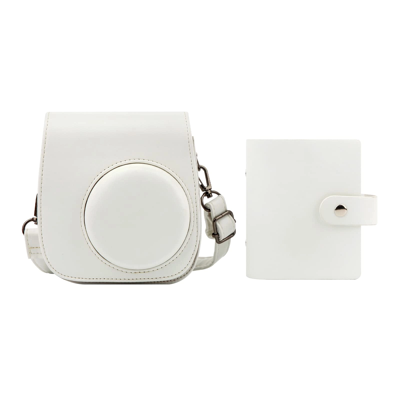 Camera Case - PU Leather Mini 11 + Photo Album - 52 pockets