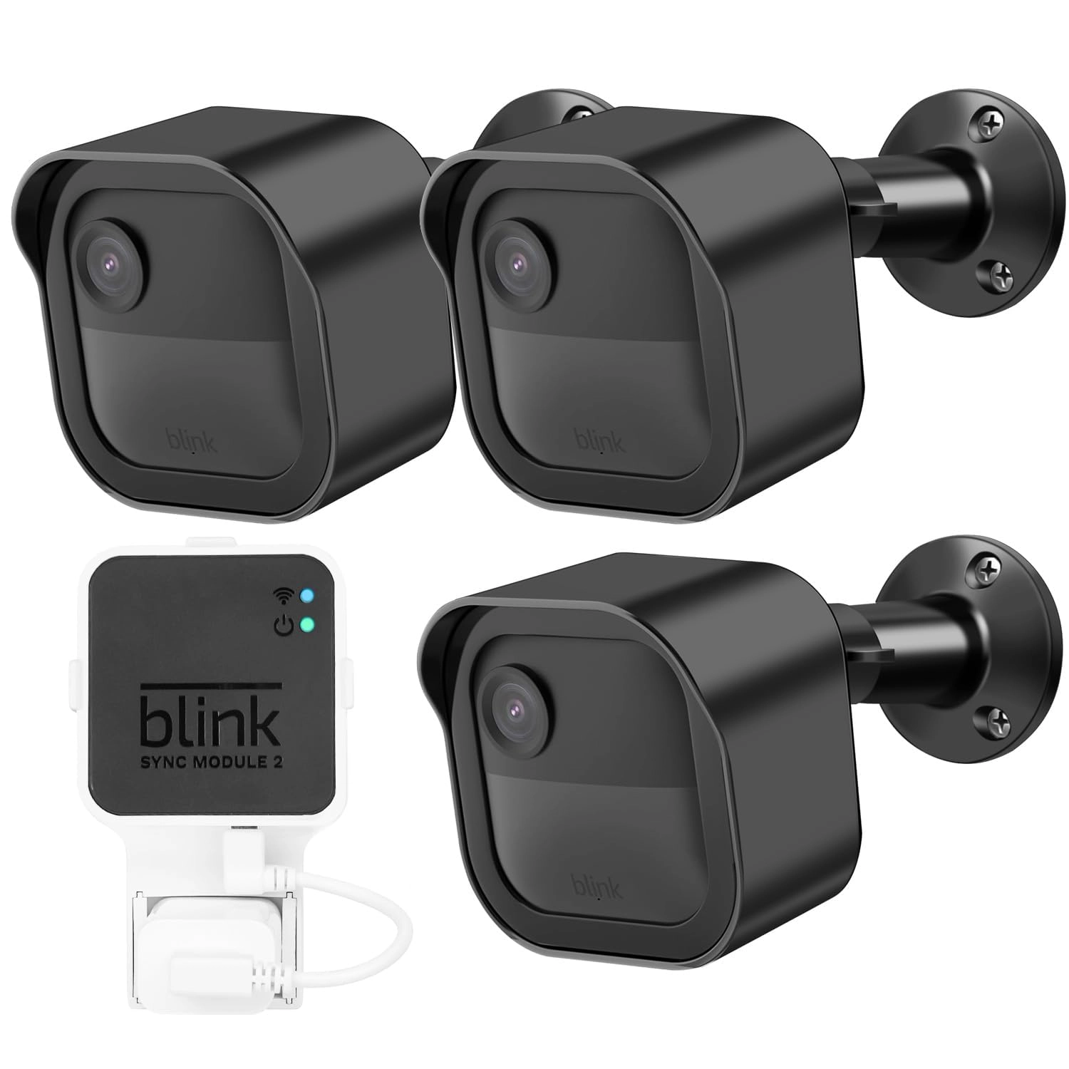 Goldtime Store Mount for Blink Outdoor Camera - Weatherproof Protective Housing Pack