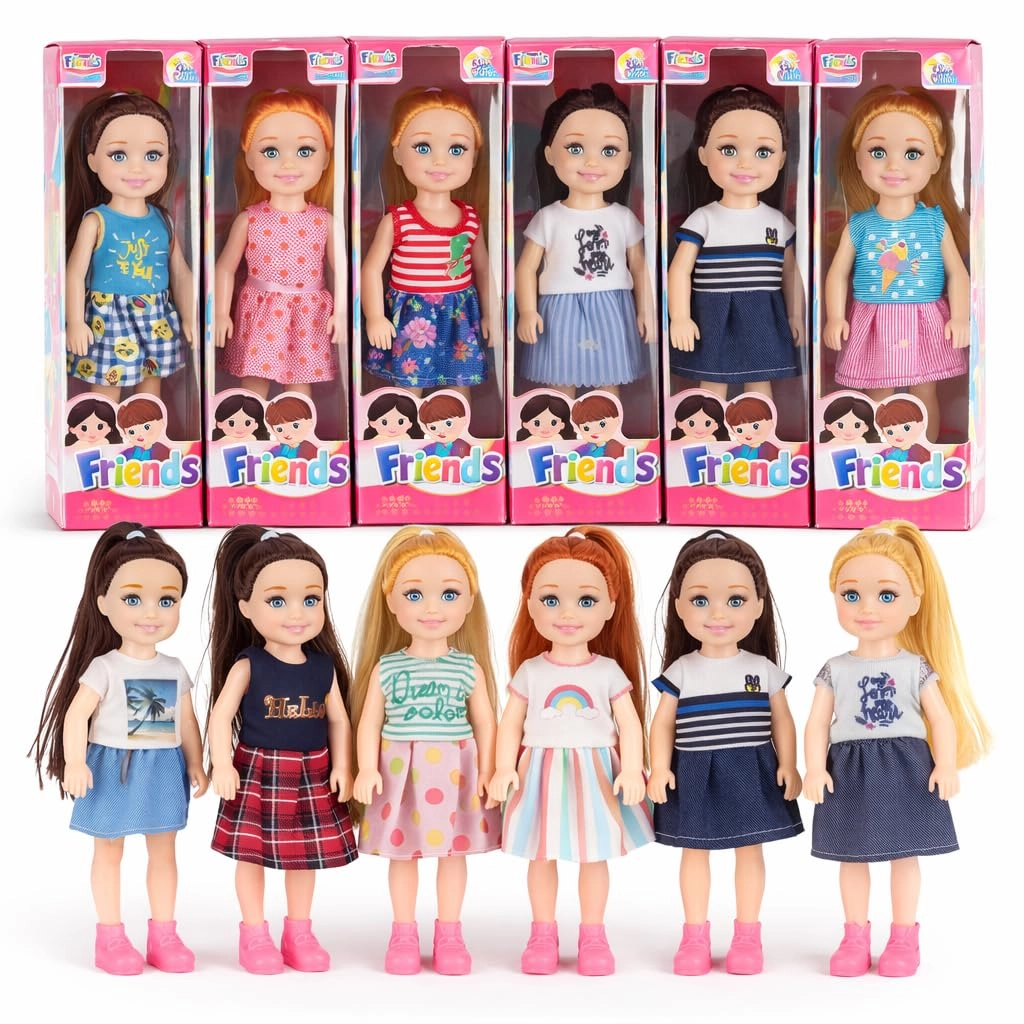 Liberty Imports Party Favor Dolls - 12 Pack 5.5" Ages 3+