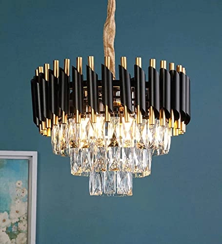 Chandelier - K9 Crystal Gold 300mm