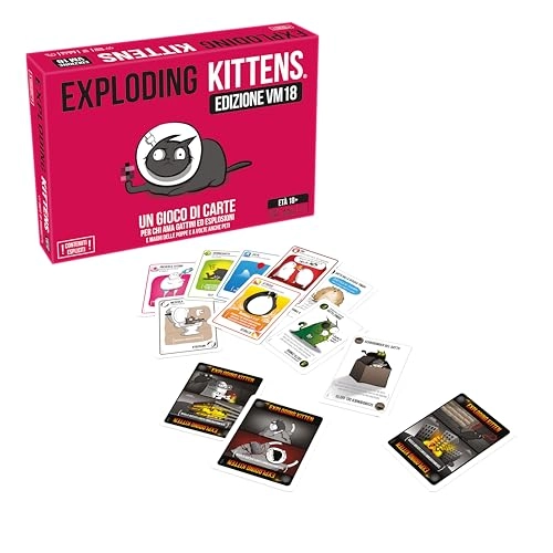 Exploding Kittens: VM18 (Italian) - Card Game