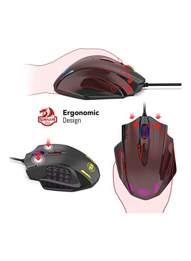M908 Impact RGB MMO Mouse - USB