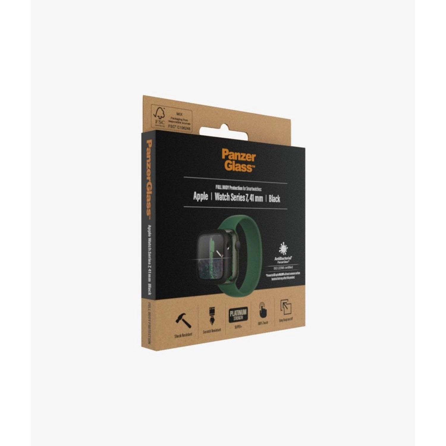 Glass Screen Protector for Apple Watch Series 7 41mm